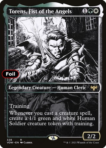 Foil torens fist the - foil,