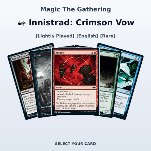 Mtg innistrad crimson vow - -,