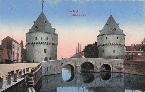 Postcard kortrijk - kortrijk, (8500)